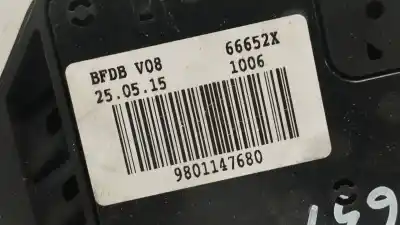 Second-hand car spare part fuse box unit for citroen c3 collection oem iam references 9801147680  