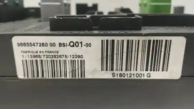 Peça sobressalente para automóvel em segunda mão caixa de fusíveis e relés por citroen c4 lim. 1.4 16v 95 cv / 70 kw referências oem iam 9665547280  s180121001g