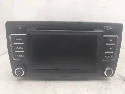 Piesă de schimb auto la mâna a doua sistem audio / cd radio casetofon pentru skoda yeti (5l) (2009) cfh referințe oem iam 1z0035156n