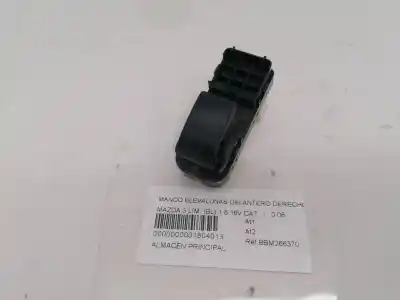 Second-hand car spare part right front power window switch for mazda 3 (bl) 1.6 mzr (bl14) oem iam references bbm266370