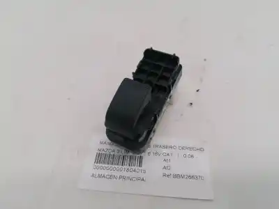 Second-hand car spare part rear right power window switch for mazda 3 (bl) 1.6 mzr (bl14) oem iam references bbm266370