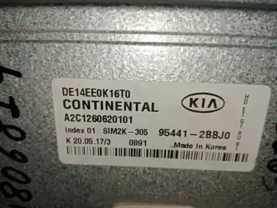 Second-hand car spare part ecu engine control for kia niro concept oem iam references 954412bbj0  