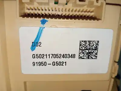 Second-hand car spare part fuse box unit for kia niro concept oem iam references 91950g5021  