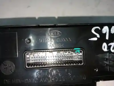Peça sobressalente para automóvel em segunda mão comando de sofagem (chauffage / ar condicionado)  por kia niro concept referências oem iam 97250g5330  