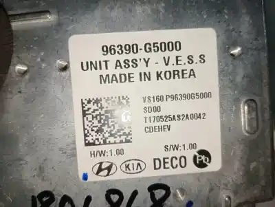 Second-hand car spare part electronic module for kia niro concept oem iam references 96390g5000  vs160p96390g5000