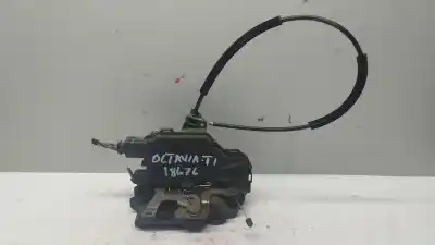 Second-hand car spare part rear left door lock for skoda octavia berlina (1u2) 1.6 oem iam references 