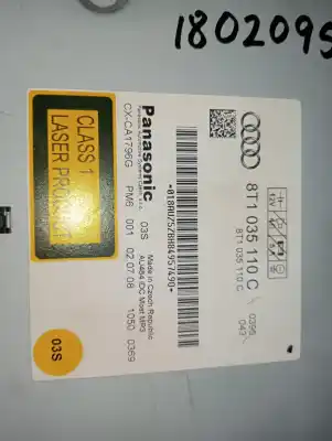 Автозапчастина б/у аудіо система / радіо cd для audi a4 avant (8k5) (2008) básico посилання на oem iam 8t1035110  
