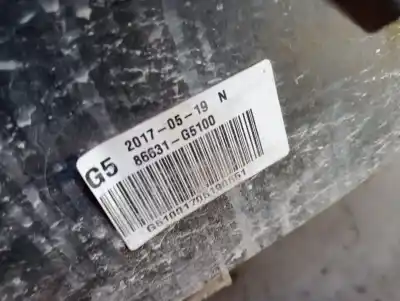 Second-hand car spare part rear bumper reinforcement for kia niro concept oem iam references 86631g5100