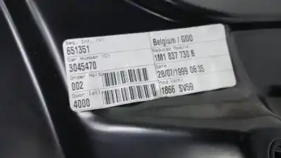 Автозапчастина б/у регулятор переднього правого скла для seat toledo (1m2) sport tech посилання на oem iam 1m1837730b  