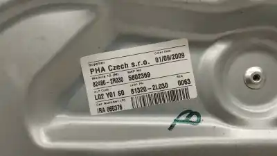 Автозапчастина б/у регулятор переднього правого скла для hyundai i30 (fd) 1.4 посилання на oem iam 824802r030  813202l030