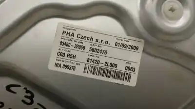 Автозапчасти б/у задний правый стеклорегулятор за hyundai i30 (fd) 1.4 ссылки oem iam 834802r050  814202l000