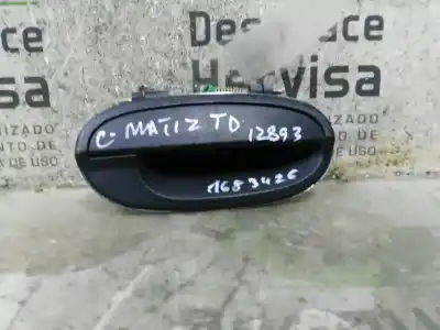 Автозапчастина б/у завнішня ручка задня права для chevrolet matiz 1.0 cat посилання на oem iam 