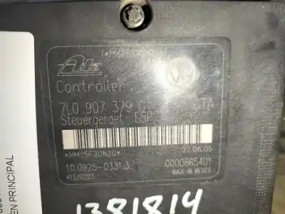 Second-hand car spare part abs for porsche cayenne (typ 9pa) s oem iam references 7l0907379g  
