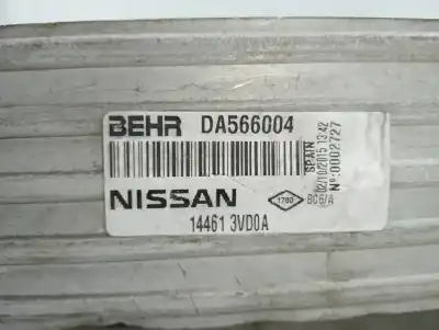 Peça sobressalente para automóvel em segunda mão intercooler por nissan note (e11e) 1.5 dci turbodiesel cat referências oem iam da566004  