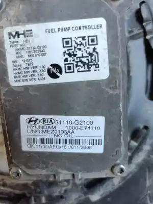 Second-hand car spare part fuel tank sender unit for kia niro concept oem iam references 31110g2100