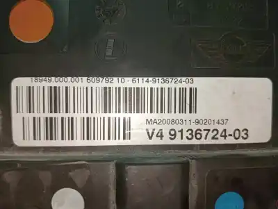 Pezzo di ricambio per auto di seconda mano modulo elettronico per mini mini (r56) cooper d riferimenti oem iam v4913672403  6114913672403