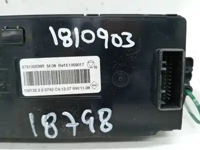 Автозапчасти б/у климат-контроль за renault scenic iii 2.0 16v ссылки oem iam 275100026r  