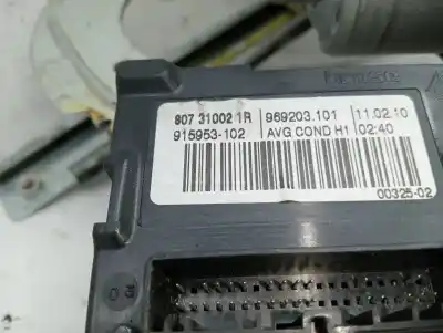 Автозапчастина б/у регулятор вікна передній лівий для renault scenic iii 2.0 16v посилання на oem iam 807310021r  