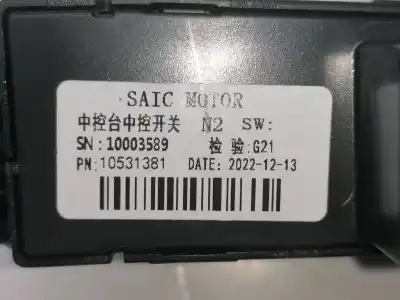 Pezzo di ricambio per auto di seconda mano interruttore per mg hs comfort riferimenti oem iam 10003589  10531381