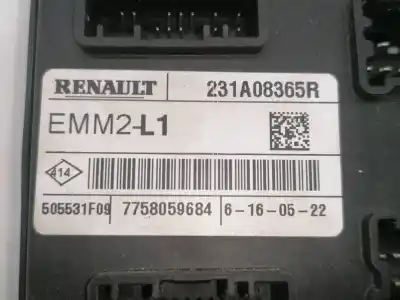 Second-hand car spare part electronic module for renault express confort oem iam references 231a08365r  emm2l1