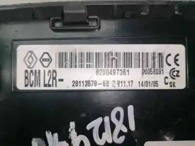 Second-hand car spare part electronic module for renault modus 1.4 16v oem iam references 8200497361  281136795b