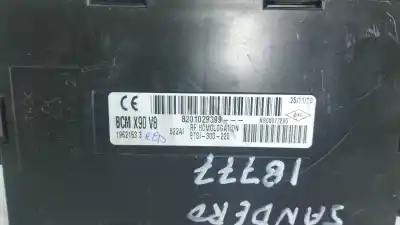 Second-hand car spare part electronic module for dacia sandero stepway oem iam references 8201029399  8201029399