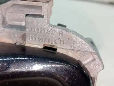 Second-hand car spare part exterior right front door handle for volkswagen eos (1f7, 1f8) 2.0 tdi oem iam references 5j0837886b  