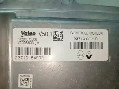 Second-hand car spare part ecu engine control for renault clio iv limited oem iam references 237105499r  
