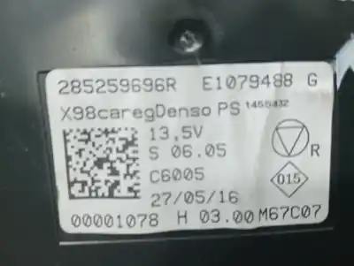 Second-hand car spare part electronic module for renault clio iv limited oem iam references 285259696r  