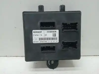 Peça sobressalente para automóvel em segunda mão módulo eletrônico por renault clio iv limited referências oem iam 231a08303r