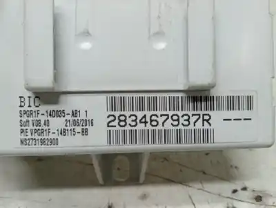 Second-hand car spare part electronic module for renault clio iv limited oem iam references 283467937r  