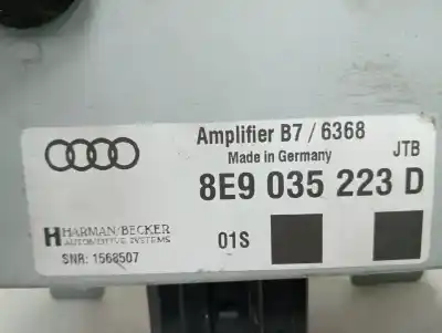Автозапчастина б/у електронний модуль для audi a4 avant (8e) 2.0 tdi посилання на oem iam 8e9035223d  