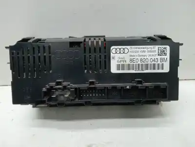 Peça sobressalente para automóvel em segunda mão comando de sofagem (chauffage / ar condicionado) por audi a4 avant (8e) 2.0 tdi referências oem iam 8e0820043  