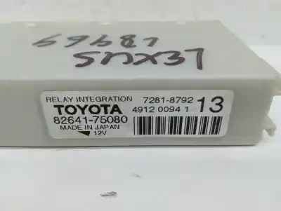Peça sobressalente para automóvel em segunda mão módulo eletrônico por lexus ct 200h referências oem iam 8264175080  