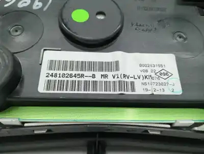 Peça sobressalente para automóvel em segunda mão quadrante por dacia sandero basis referências oem iam 248102645rb  