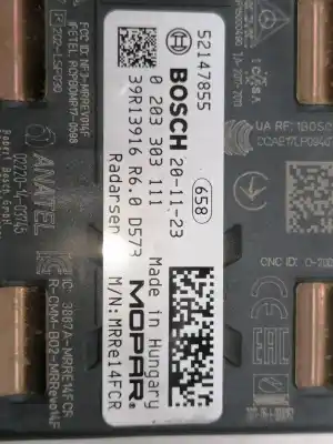 Second-hand car spare part sensor for jeep renegade night eagle 4x2 oem iam references 52147855 39r13916r60d573 0203303111