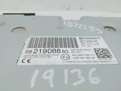 Автозапчастина б/у аудіо система / радіо cd для citroen c-elysée feel посилання на oem iam 9821908880  