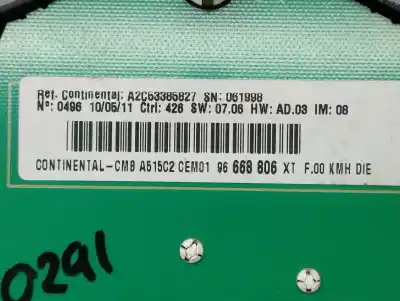 Second-hand car spare part dashboard for citroen c3 collection oem iam references a2c53385740 a2c53310299 