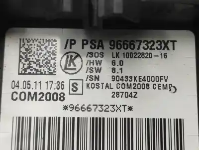 Second-hand car spare part headlights switch for citroen c3 collection oem iam references 0430760015 96667323xt 