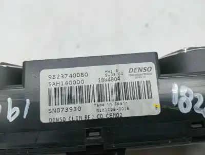 Second-hand car spare part climate control for citroen c-elysée feel oem iam references 9823740080  