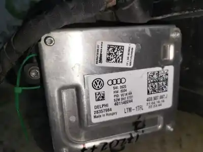 Pezzo di ricambio per auto di seconda mano centralina fari xenon per volkswagen scirocco (138) r-line bmt riferimenti oem iam 4g0907697j