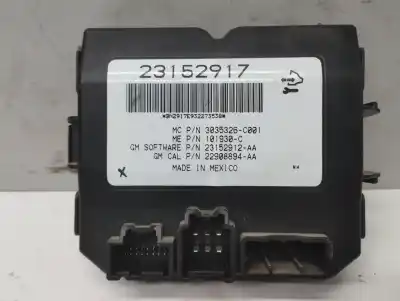 Second-hand car spare part ELECTRONIC MODULE for OPEL INSIGNIA SPORTS TOURER  OEM IAM references 23152917  