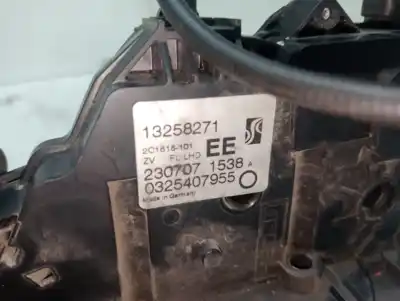 Second-hand car spare part left front door lock for opel corsa d cmon oem iam references 13258271  