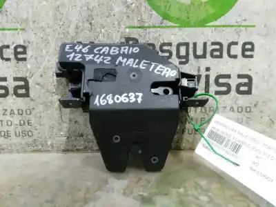 Peça sobressalente para automóvel em segunda mão fechadura do mala por bmw serie 3 cabrio (e46) 318 ci referências oem iam 8196401