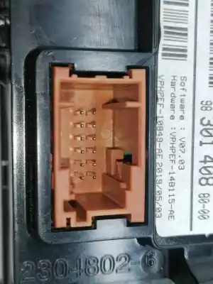 Peça sobressalente para automóvel em segunda mão quadrante por citroen c4 cactus shine referências oem iam 9830140880  