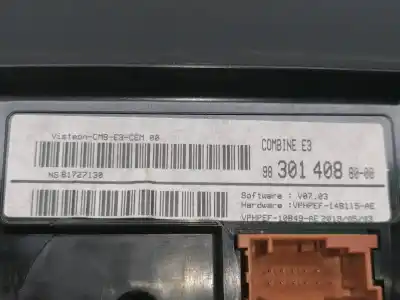 Peça sobressalente para automóvel em segunda mão quadrante por citroen c4 cactus shine referências oem iam 9830140880  