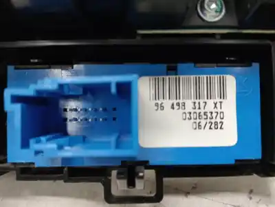 Peça sobressalente para automóvel em segunda mão comando de sofagem (chauffage / ar condicionado) por citroen c6 básico referências oem iam 96573328zd02 96498322xt vp4puh18c612ub