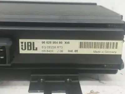 Peça sobressalente para automóvel em segunda mão módulo eletrônico por citroen c6 básico referências oem iam 9662695480  