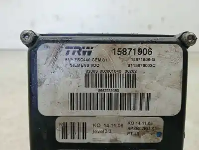 Peça sobressalente para automóvel em segunda mão abs por citroen c6 básico referências oem iam 15871906  