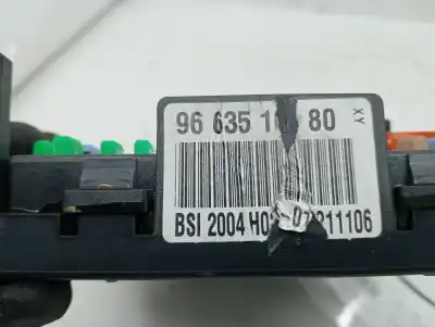 Second-hand car spare part fuse box unit for citroen c6 básico oem iam references 9663510280 281197363a 216760315b